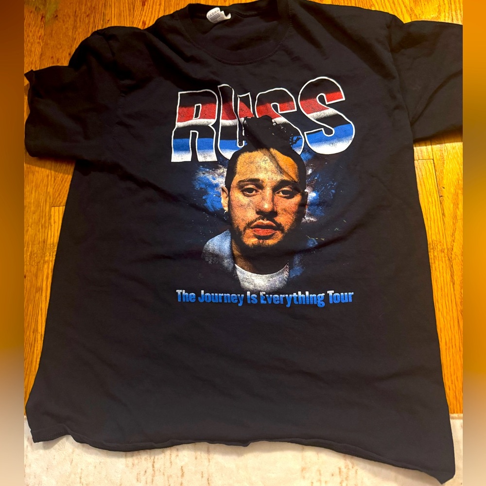 Russ the journey is everything tee